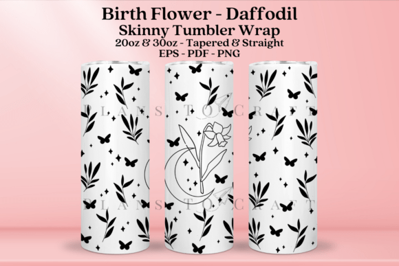 Daffodil Birth Flower Tumbler Wrap Graphics Review