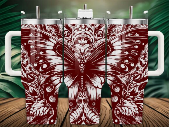 Floral Butterfly Tumbler Wrap – A Practical Embroidery Review