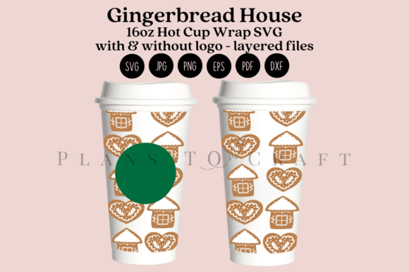 Gingerbread House Hot Cup Wrap: A Design Review