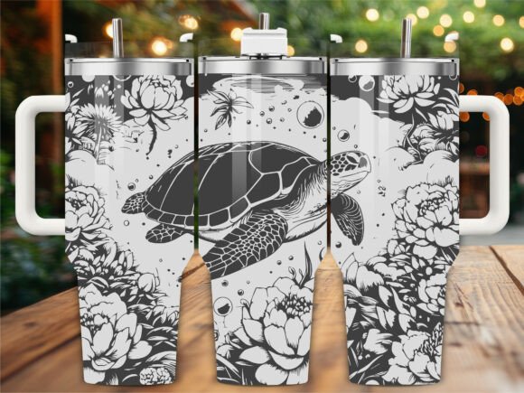 Ocean Turtle Tumbler: Graphics & Tumbler Wraps Review