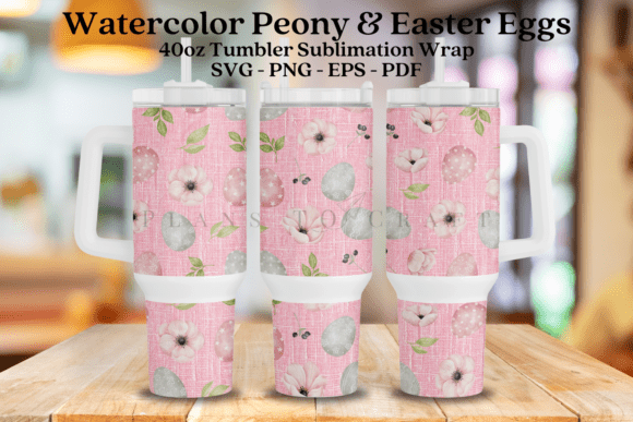 Pink Easter Tumbler SVG: Graphics & Tumbler Wraps Review