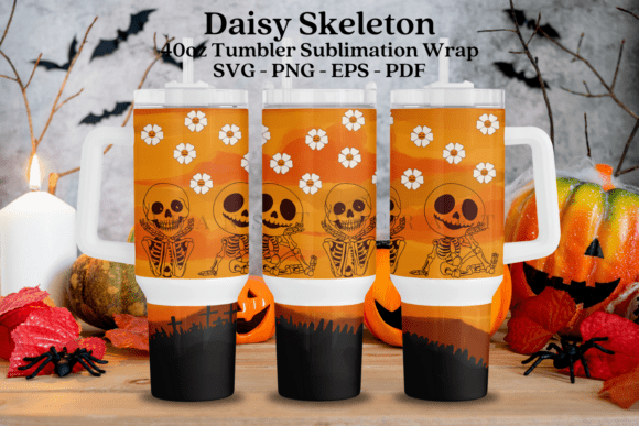 Skeleton Halloween Tumbler Wrap SVG: Graphics & Crafts Review