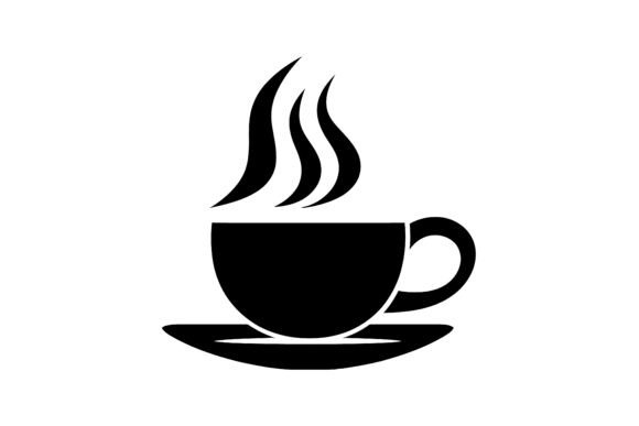Tea Cup Silhouette Svg Graphics & Illustrations for Crafters