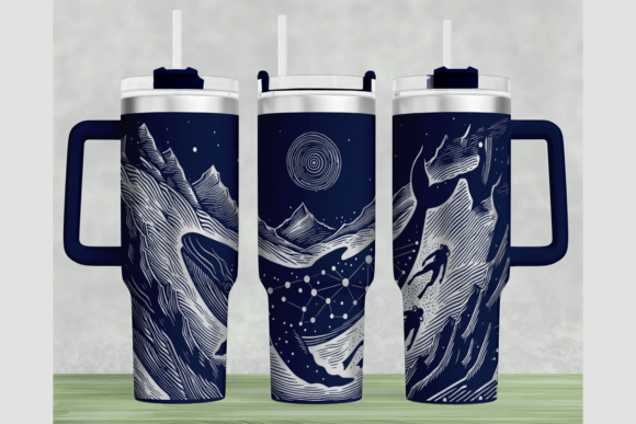Whale 40oz Laser Tumbler Wrap SVG: Graphics Review