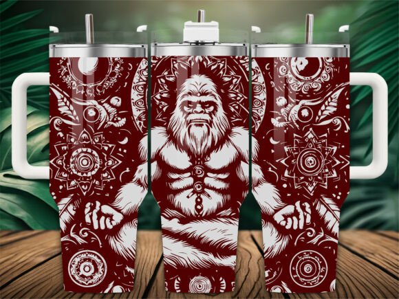 Yoga Bigfoot Tumbler Wrap Graphics Review
